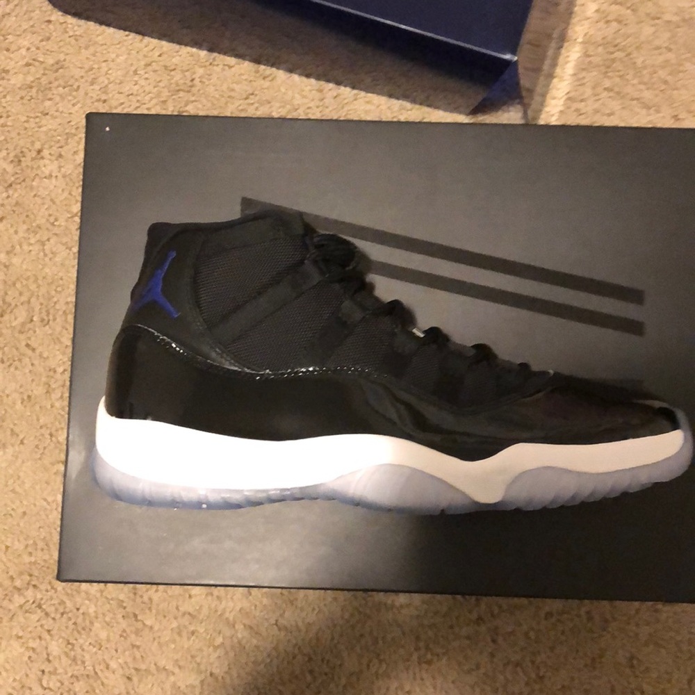 Brand new Air Jordan 11 Space Jam. Size 11.